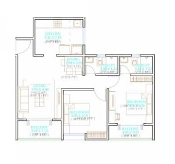  2 BHK Apartment at Roshan Milestone, Tathawade – for Rent