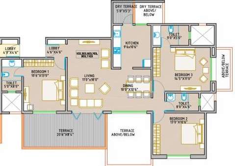royal orange county c wing apartment 3 bhk 825sqft 20212120162126