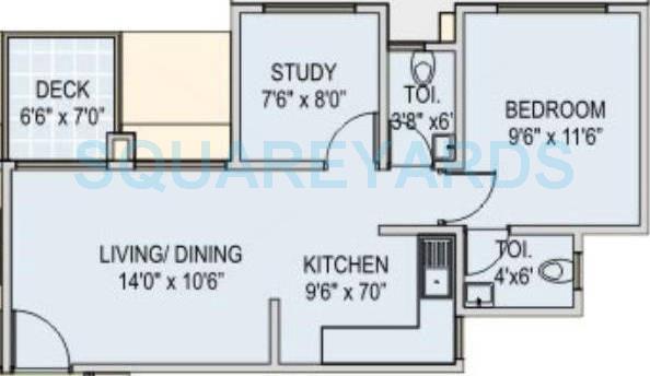 runwal euphoria apartment 1bhk 560sqft 11014