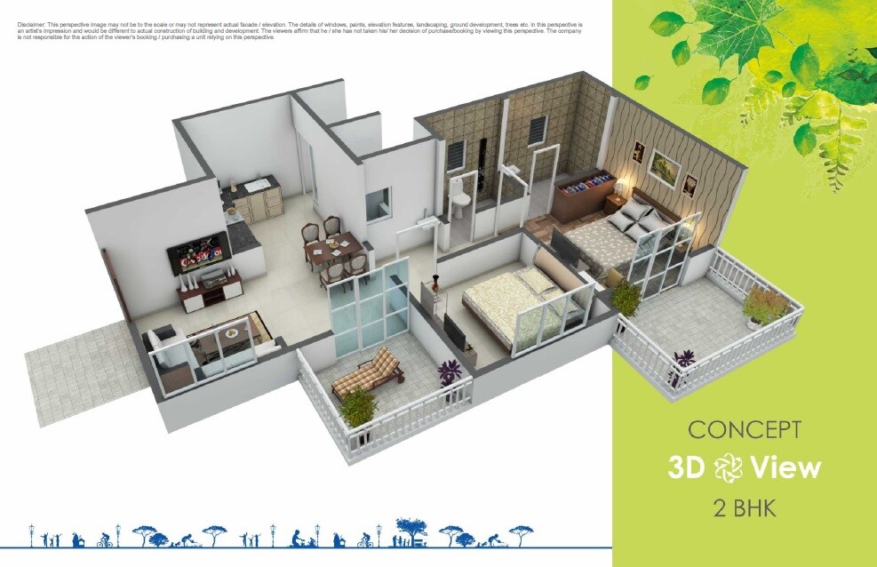 Other, saakshi-parvatara 2 Bedroom 632 Sq.Ft. Apartment In Ravet Pune 6191285