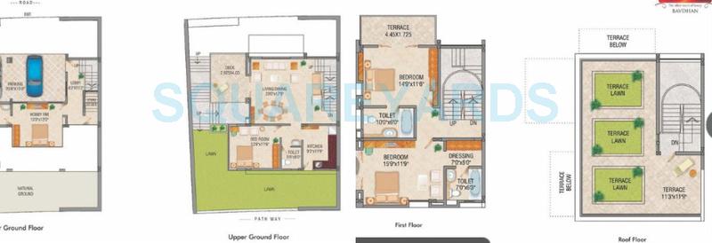 4 BHK 2821 Sq. Ft. Villa
