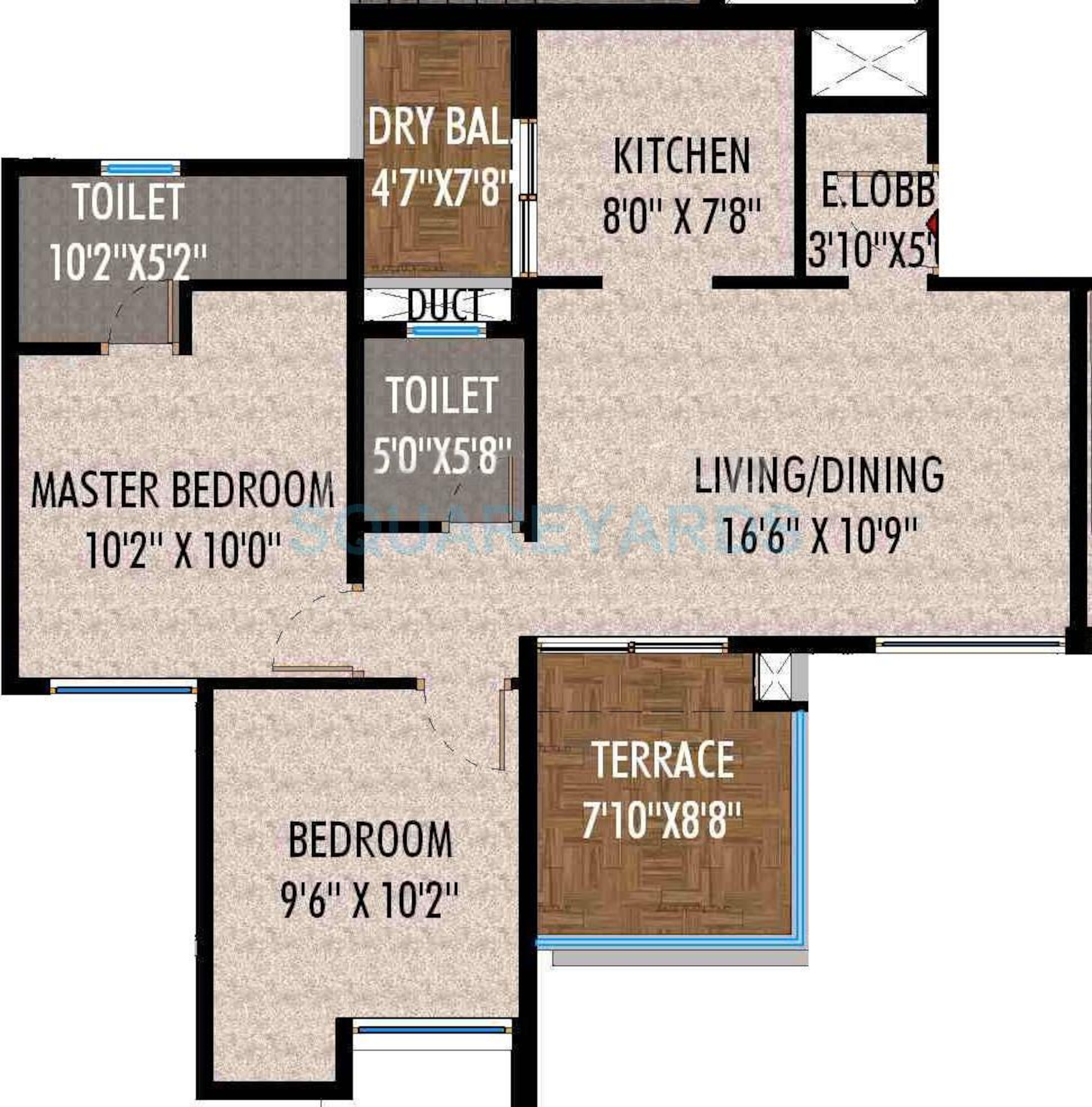 saarrthi skybay apartment 2bhk 921sqft 10154