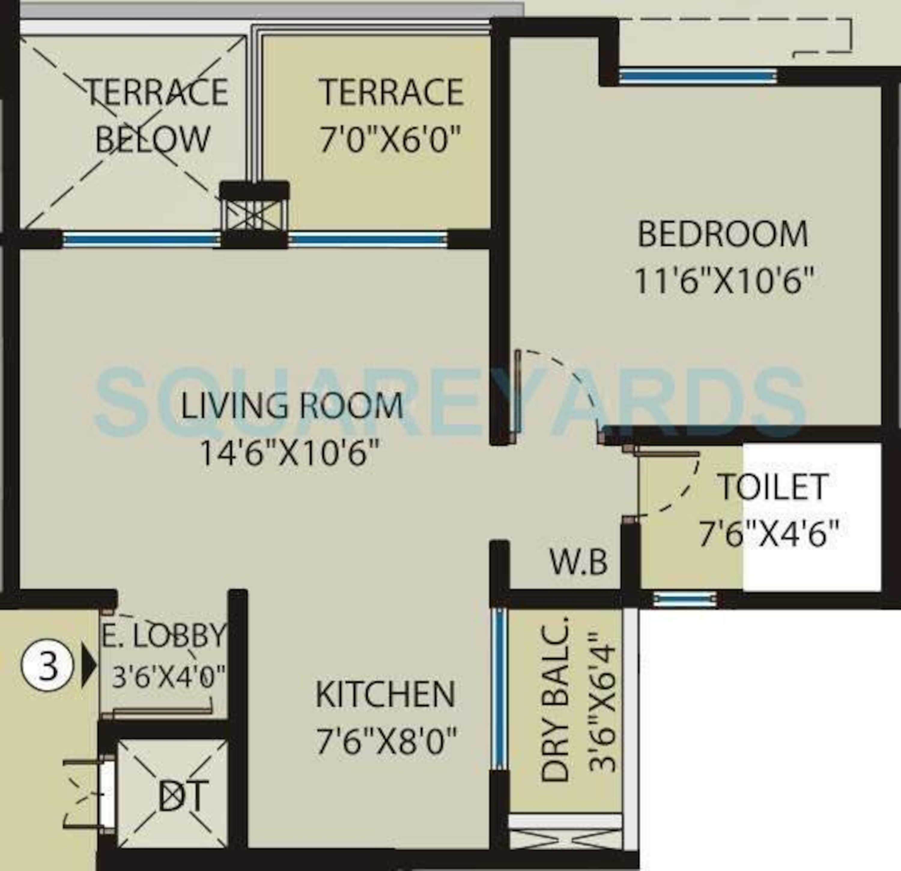 saarrthi souvenir apartment 1bhk 618sqft 10631