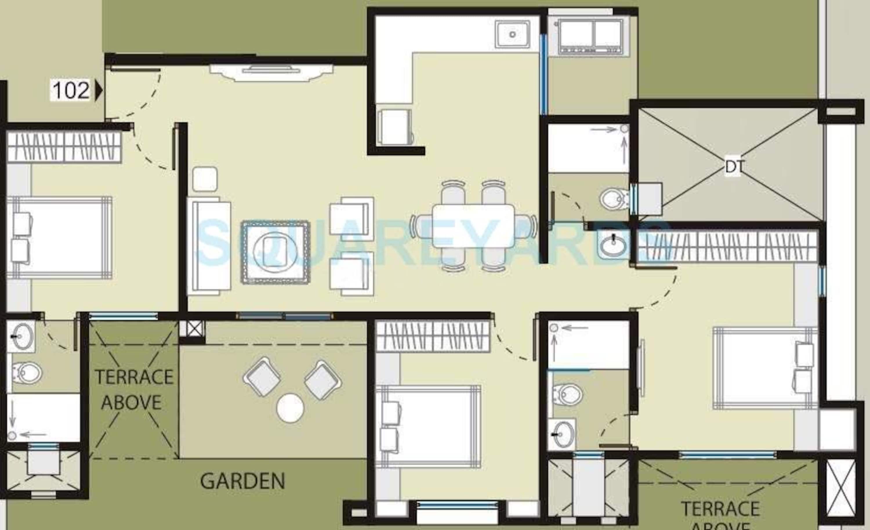 saarrthi souvenir apartment 3bhk 1623sqft 10640