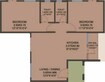 Saga Apartments 2 BHK Layout