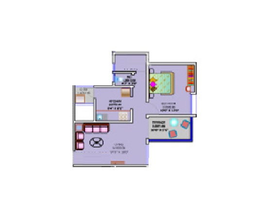 Sai Aradhana Mahalunge 1 BHK Layout