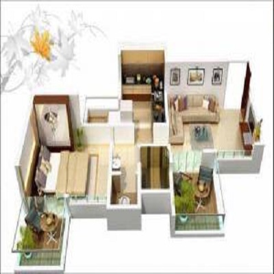 1 BHK 670 Sq. Ft. Apartment in Sai Platina