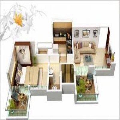 1 BHK 670 Sq. Ft. Apartment