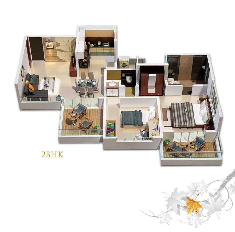 Other, sai-platina 2 Bedroom 995 Sq.Ft. Apartment In Ravet Pune 8146230