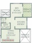 Sairaj Baliraj Residency 1 BHK Layout