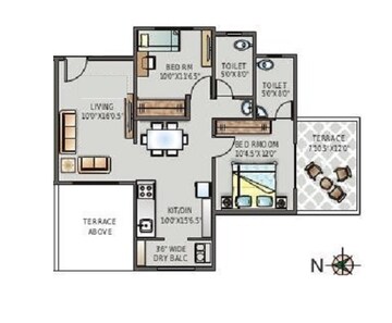  1 BHK Apartment at Sancheti Eves Garden, Mundhwa – for Rent