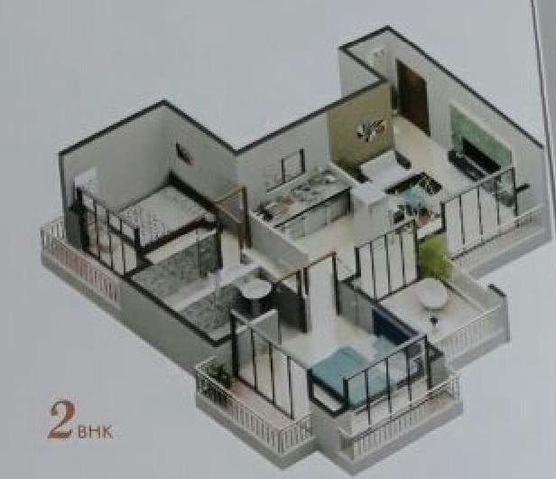 saraswati complex apartment 2 bhk 903sqft 20215302075354