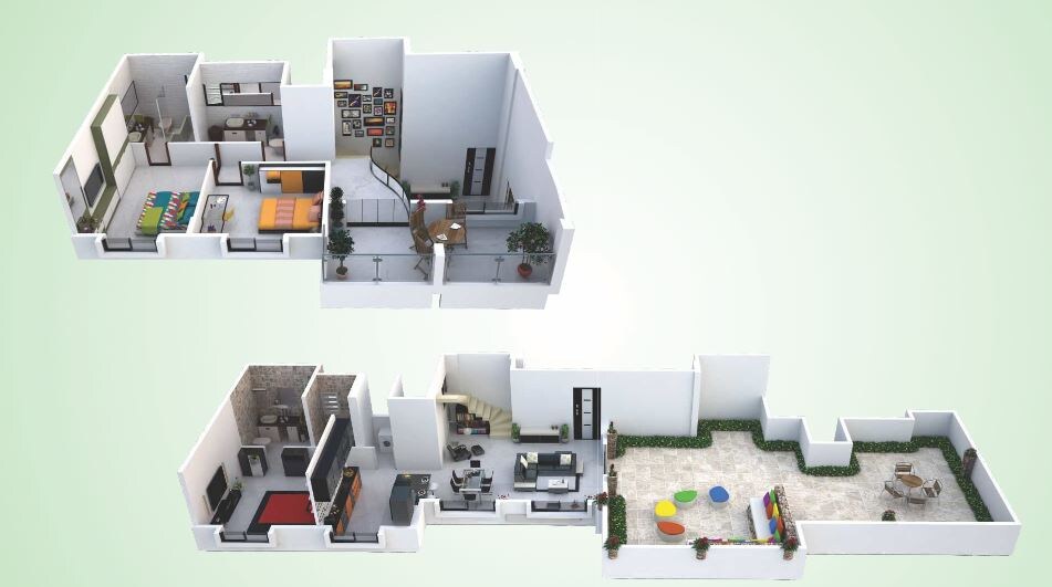 3 BHK 2090 Sq. Ft. Penthouse