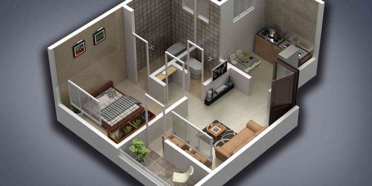satyam shivam phase 2 apartment 1bhk 383sqft 1