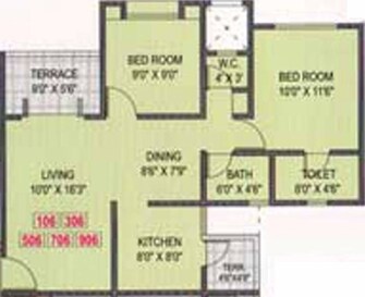 2 BHK Apartment For Resale in Satyam Shivam Sundaram Manjri Budruk Pune  7978304