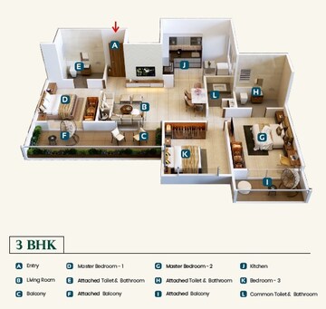  3 BHK Apartment at Shakuntal Forestia Apartment, Dudulgaon – for Sale