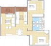 Shamraj Trident 2 BHK Layout