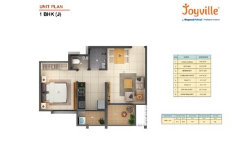  1 BHK Apartment at Shapoorji Pallonji Joyville Hadapsar Annexe, Hadapsar – for Sale