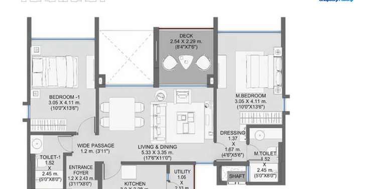 shapoorji pallonji residency phase 3 apartment 2 bhk 704sqft 20232320162326