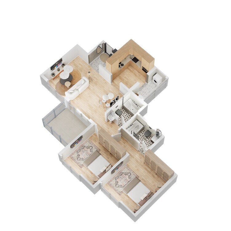 shapoorji pallonji sensorium apartment 2 bhk 711sqft 20201730151744
