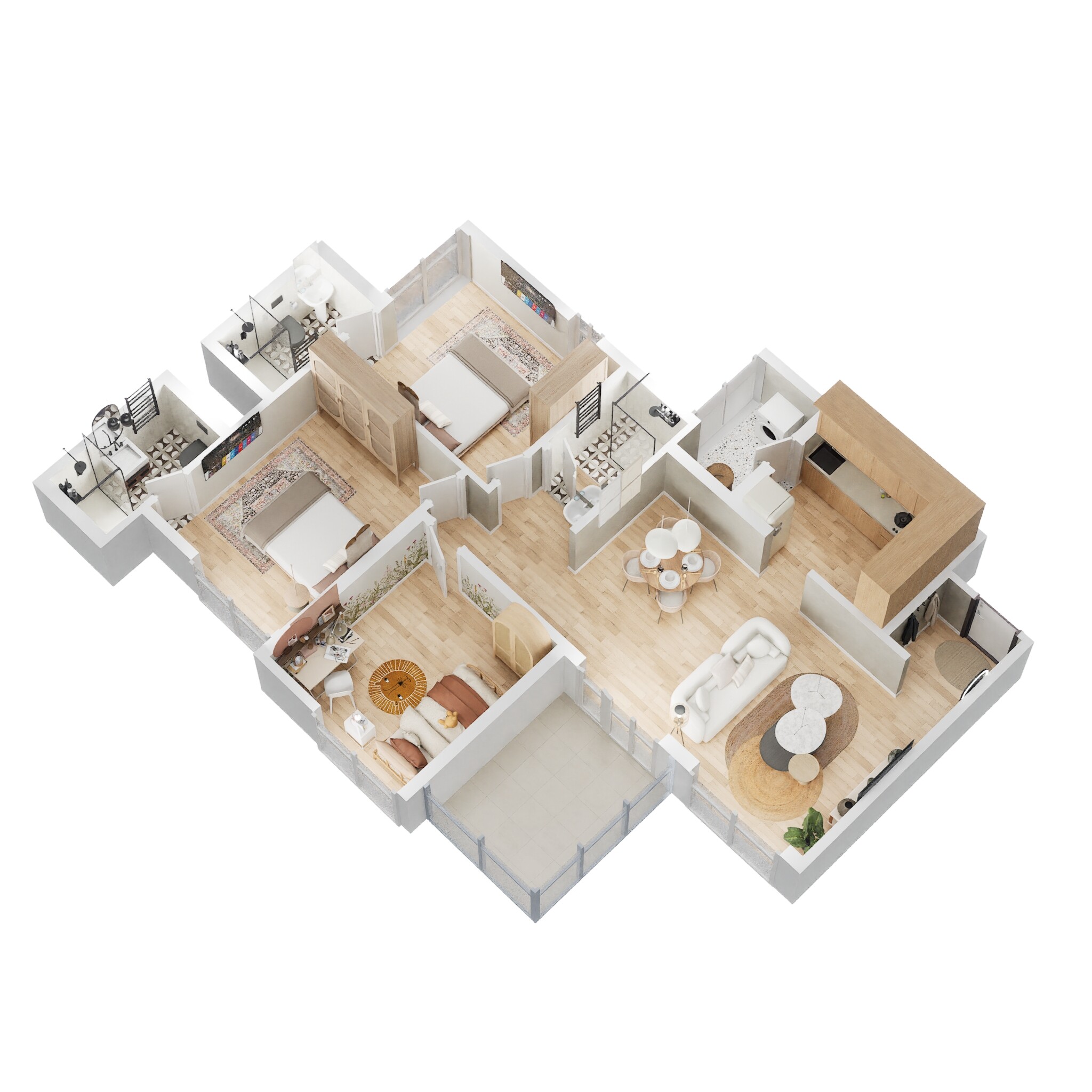 shapoorji pallonji sensorium apartment 3 bhk 787sqft 20222313172325 3d 8774