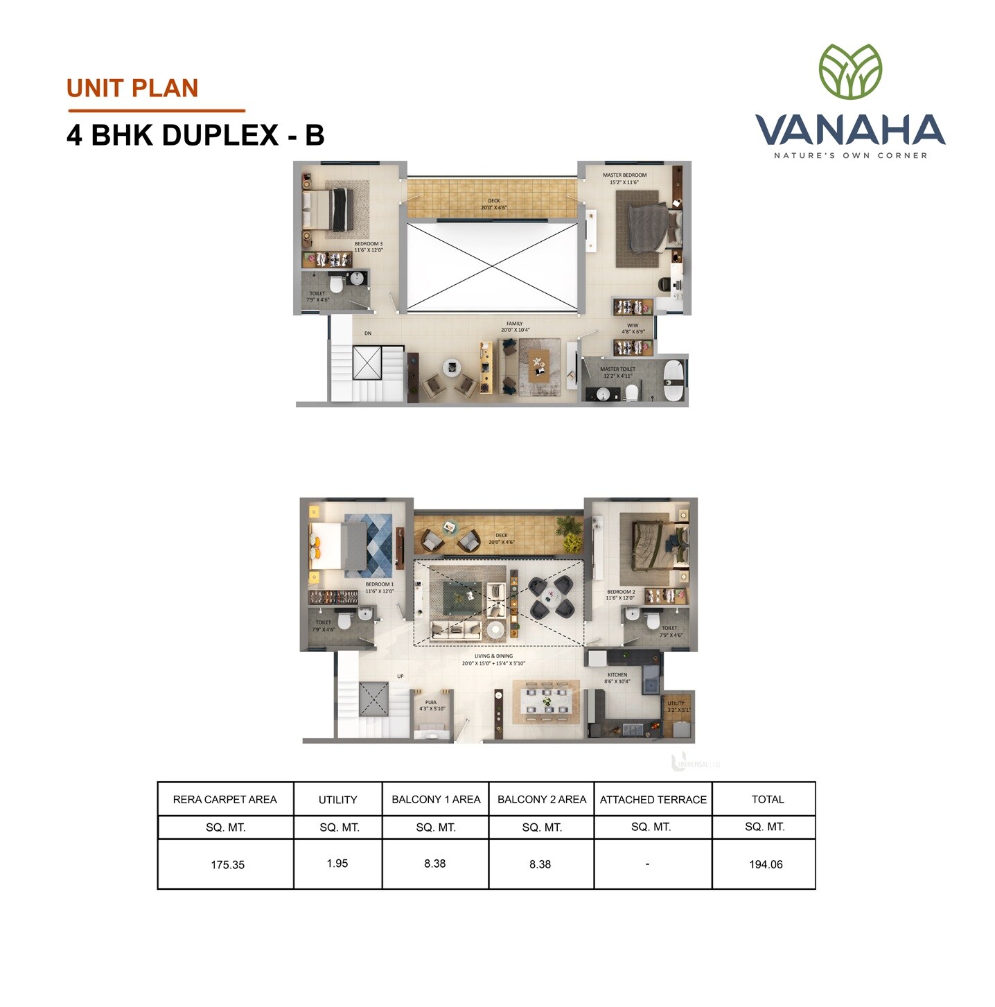 Other, shapoorji-pallonji-vanaha-springs 4 Bedroom 1900 Sq.Ft. Apartment In Bavdhan Pune 8313064