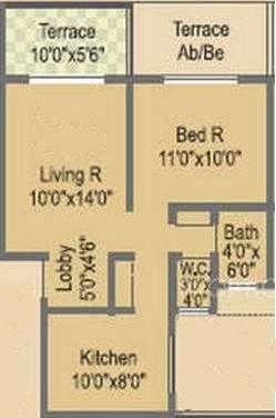 shekhar home fianza city apartment 1 bhk 635sqft 20205730155749