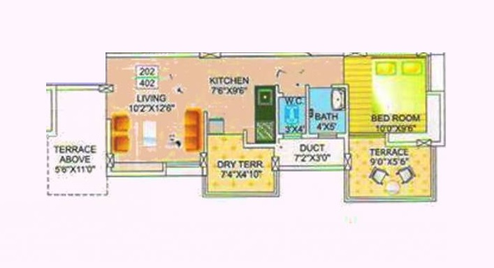 Shree Ganadhiraj Royal Enclave 1 BHK Layout