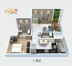 1 BHK 322 Sq. Ft. Apartment in Shree Laxmi Bliss