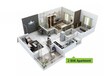 Shree Nakoda Gokulam 2 BHK Layout