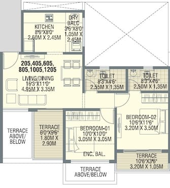 2 BHK Apartment For Resale in Shree Signature Park Wakad Pune  7571042