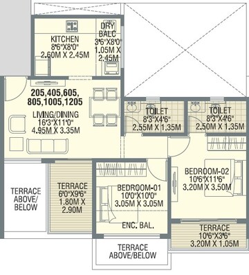  2 BHK Apartment at Shree Signature Park, Wakad – for Sale