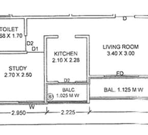 1 BHK 335 Sq. Ft. Apartment in Shri Tathastu Homes