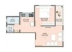 Shruti Shree Ganesha Residency 1 BHK Layout