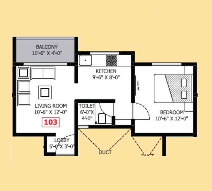 Other, signet-yogeshwar-chs 1 Bedroom 449 Sq.Ft. Apartment In Dahanukar Colony Pune 8931284