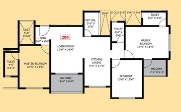  3 BHK Apartment at Signet Yogeshwar CHS, Dahanukar Colony – for Rent