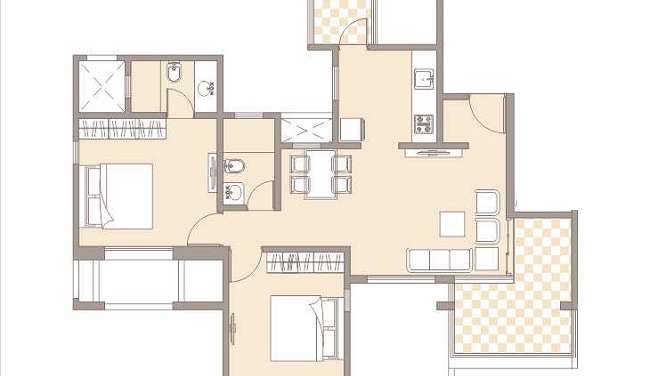 silveroak shriyans apartment apartment 2 bhk 636sqft 20243608163631