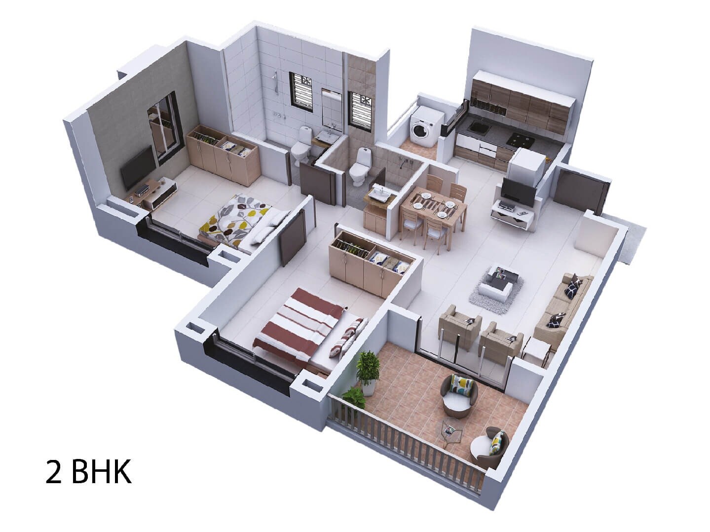 Other, simpli-city 2 Bedroom 664 Sq.Ft. Apartment In Handewadi Pune 8337627