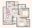 SJ Royal Residency 2 BHK Layout
