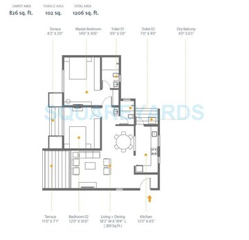 2 BHK Apartment at Skyi Manas Lake, Bhukum – for Rent