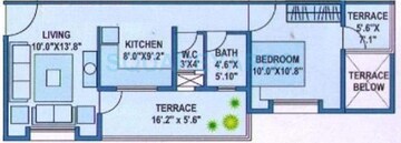  1 BHK Apartment at Solitaire Paradise, Wakad – for Sale