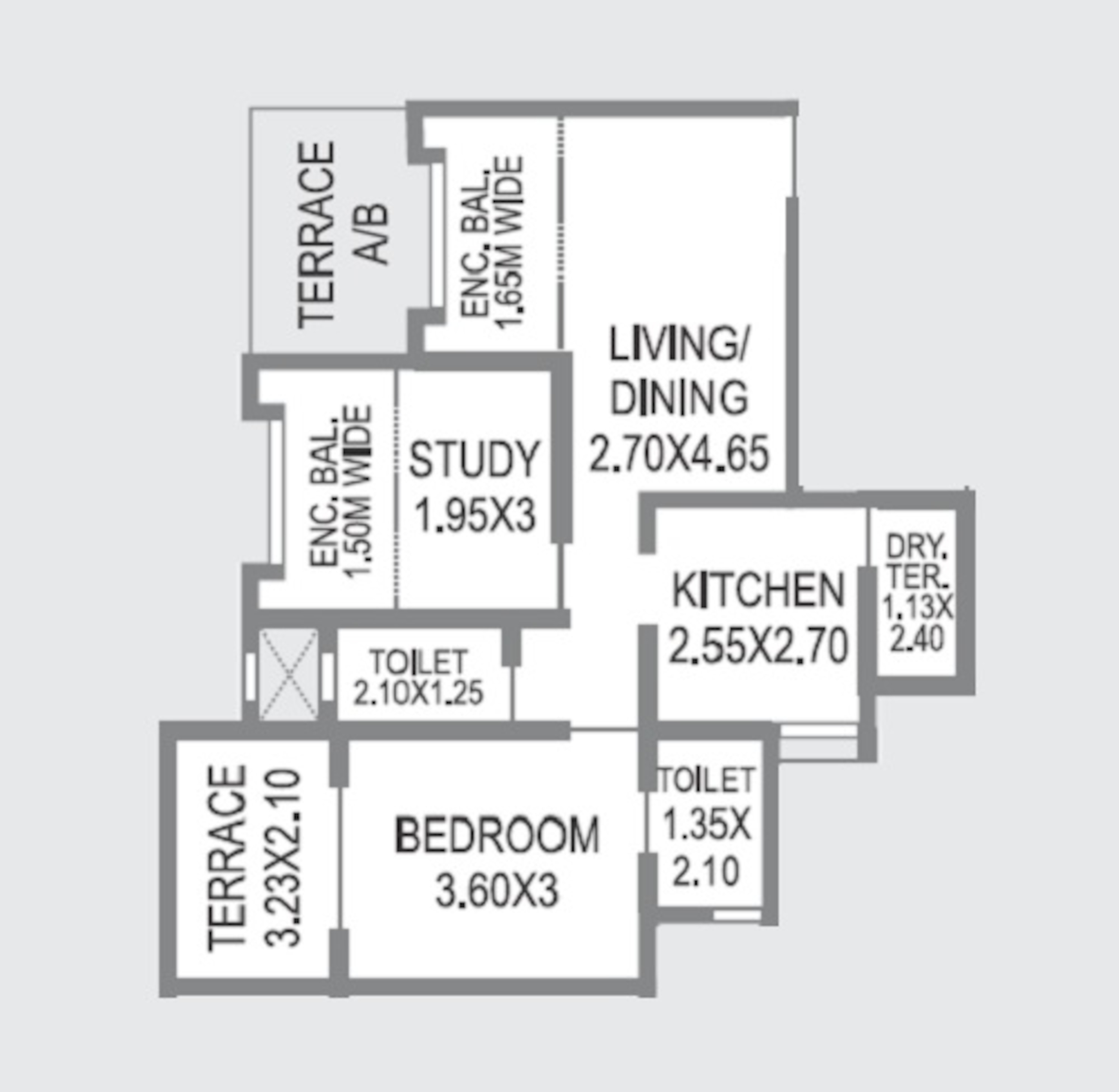 sonigara blue dice phase i apartment 2 bhk 615sqft 20235809155828