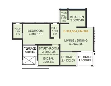 2 BHK Apartment at Sonigara Twin Towers, Ravet – for Rent