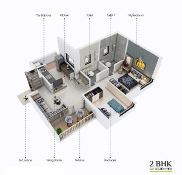  2 BHK Apartment at SR Devrai, Dudulgaon – for Rent