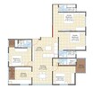 SRK Rupashri Apartments 4 BHK Layout