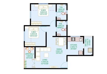  2 BHK Apartment at SSD Sai Grace, Punawale – for Sale