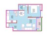 Sujit Sky Lavish 1 BHK Layout