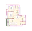 Sujit Sky Lavish 2 BHK Layout