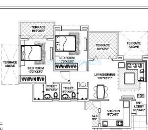 2 BHK 1139 Sq. Ft. Apartment in Sukhwani Kingston Avenue