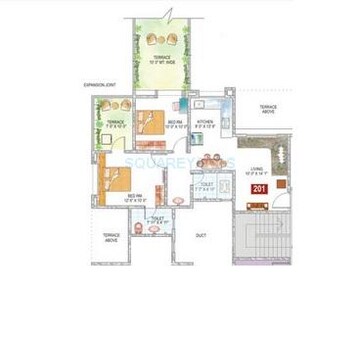  2 BHK Apartment at Sukhwani Palm Breeze, Pimple Saudagar – for Sale
